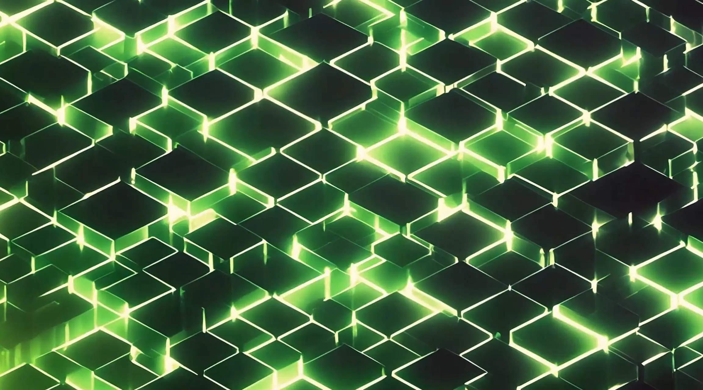 Futuristic Neon Grid Abstract Motion Graphics Stock Video
